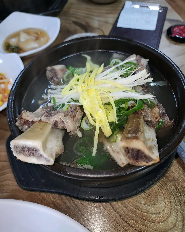 탄금대왕갈비 왕갈비탕 비주얼