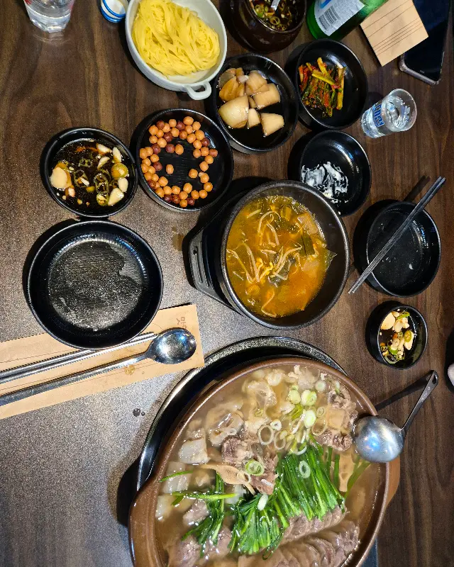 푸짐한 한 상 차림