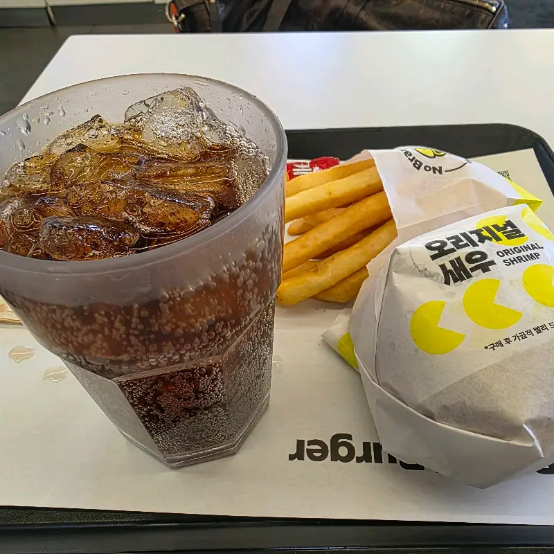 노브랜드버거 오리지널 세우버거 세트