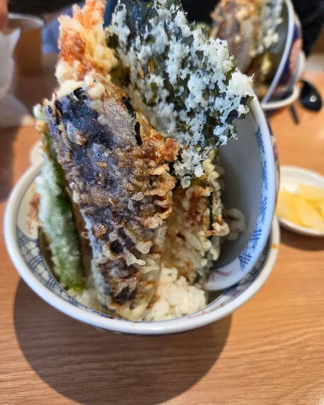 김 튀김의 모습