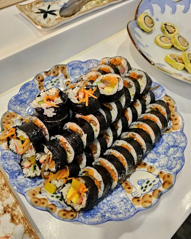 눈으로도 즐거운 김밥 비주얼