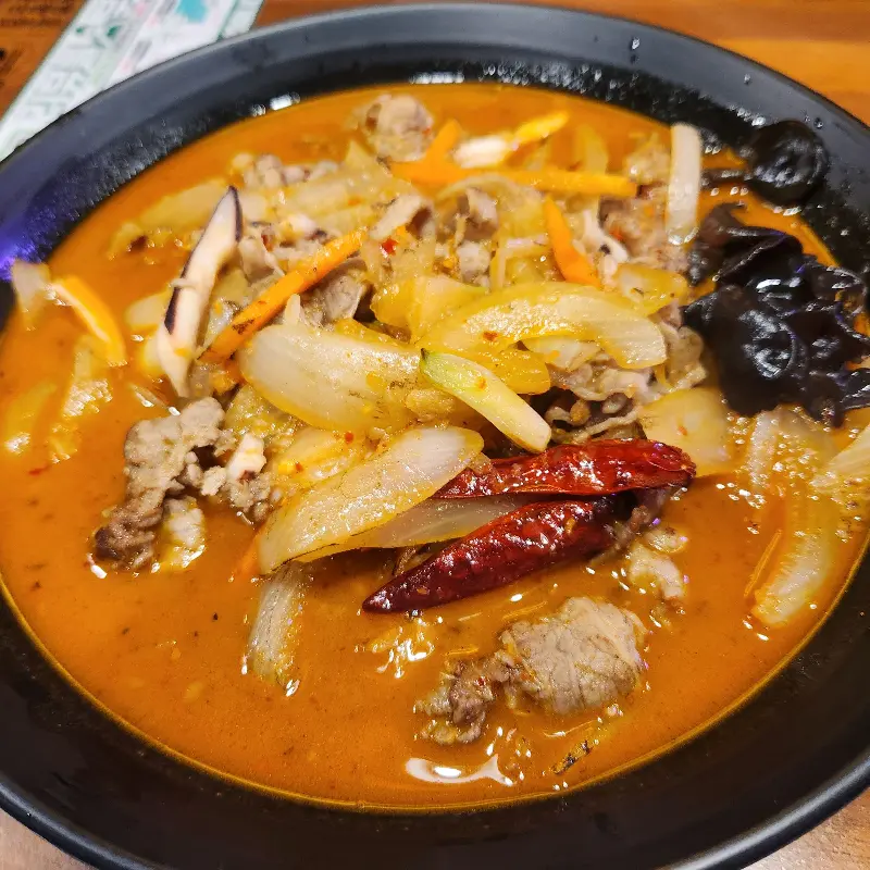 소고기 짬뽕