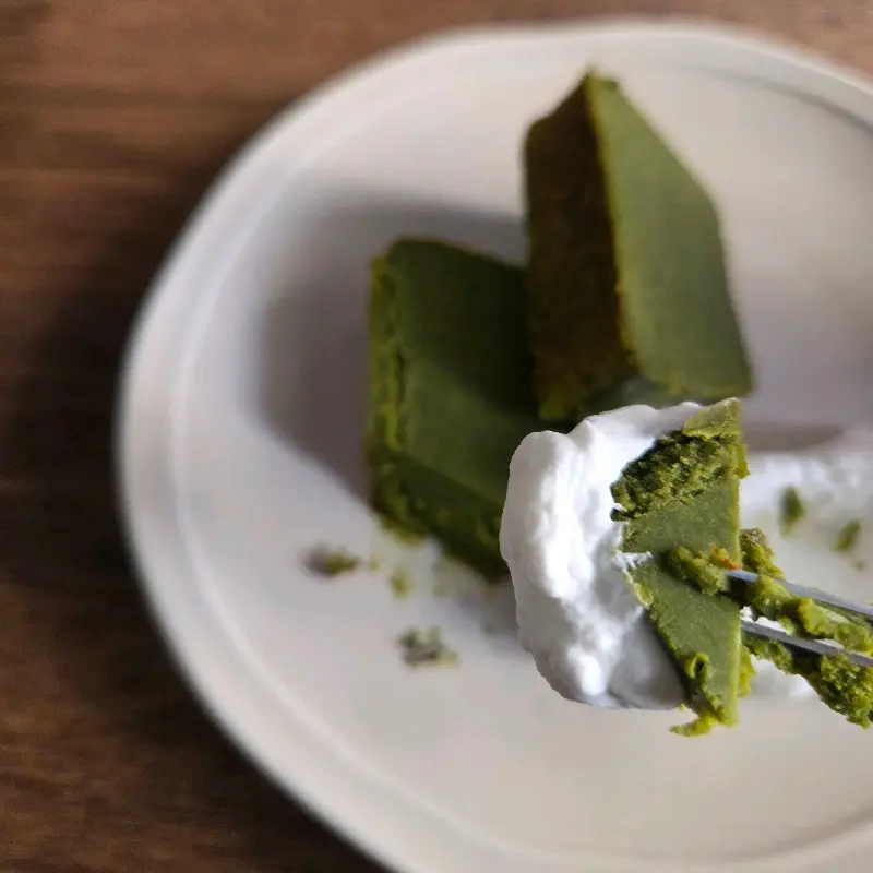 말차 테린느와 생크림