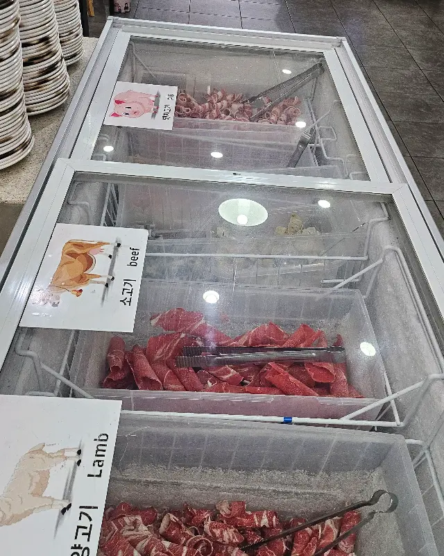 다양한 종류의 고기