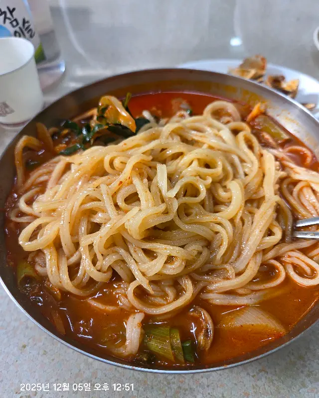 탱글탱글한 수타면