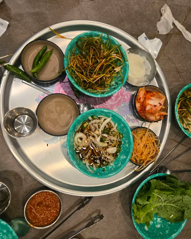 푸짐한 한 상 차림