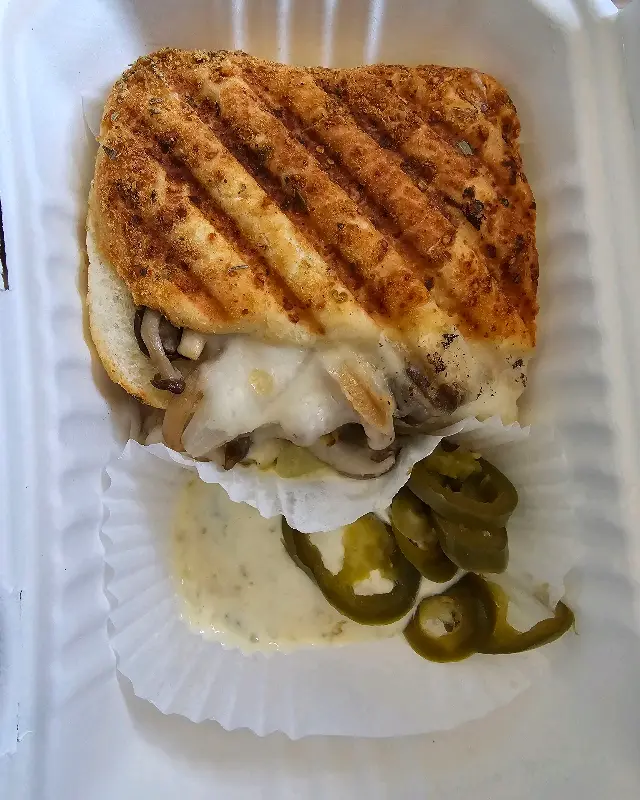 트러플 머쉬룸 파니니