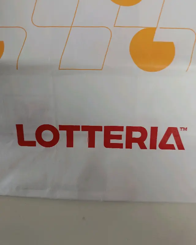 롯데리아 포장 봉투