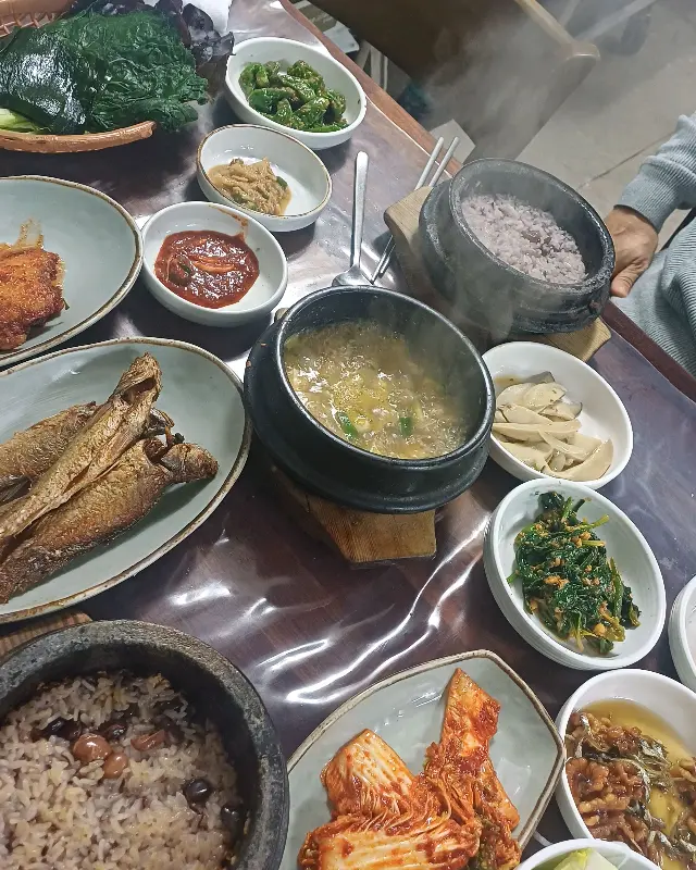 맛있는 반찬들