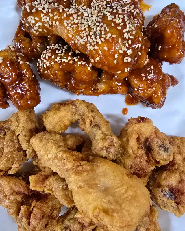 처갓집양념치킨 반반 치킨