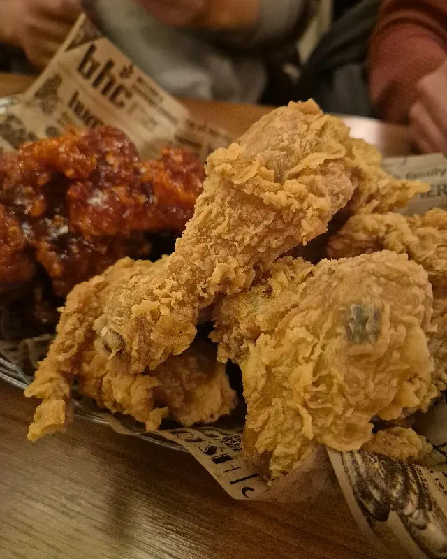 더블팝후라이드의 환상적인 자태