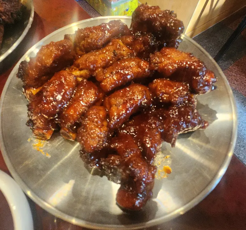 윤기가 흐르는 양념 쪽갈비