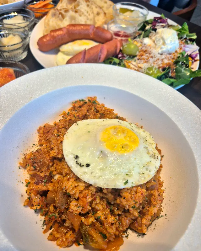 김치볶음밥과 브런치