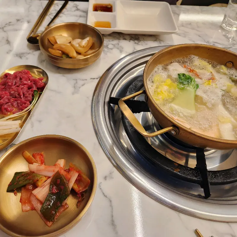 황곱 기본 찬 구성