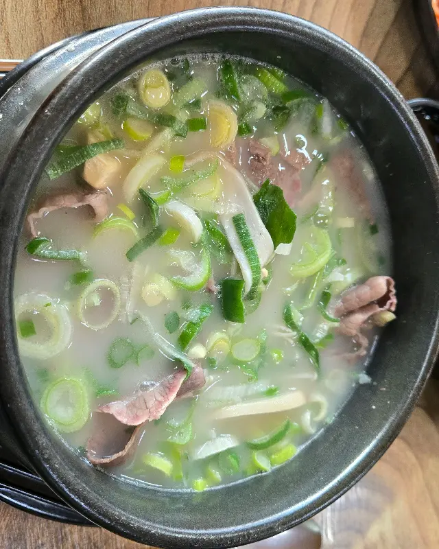 전주곰탕 곰탕 비주얼