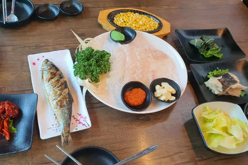 황금어장의 푸짐한 한 상 차림