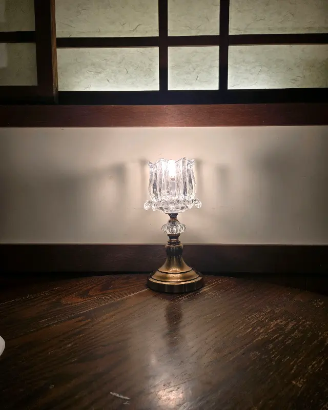 백금당 내부 조명