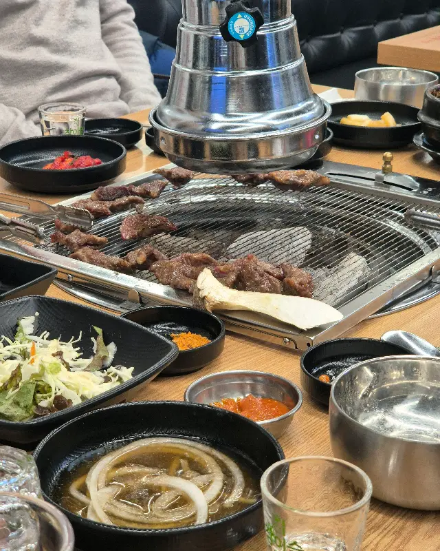 푸짐한 양의 소갈비살