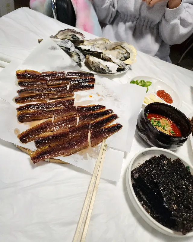 과메기와 석화의 만남