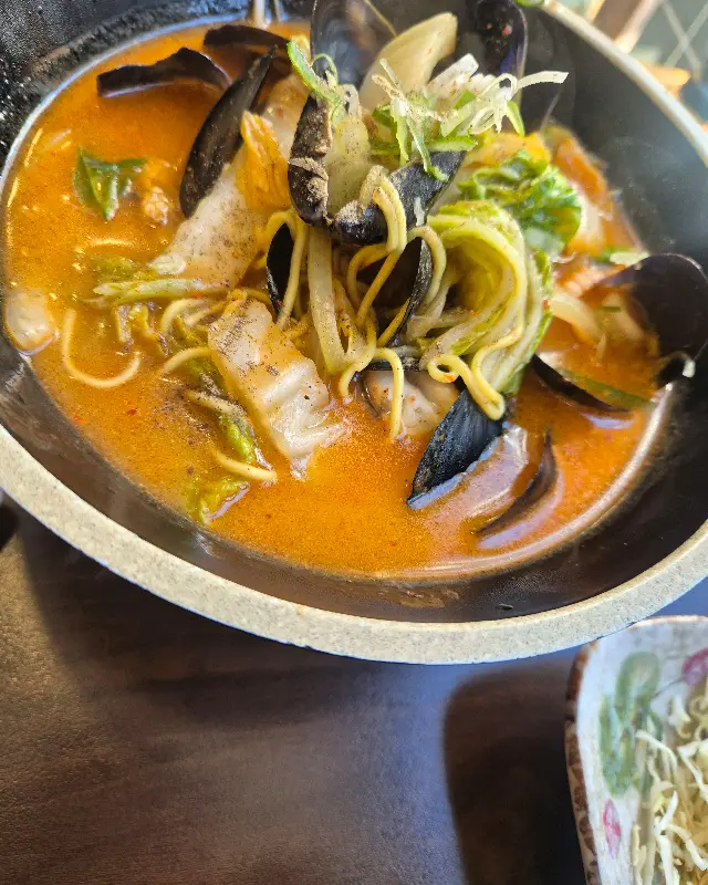 해산물이 듬뿍 들어간 나가사키 짬뽕