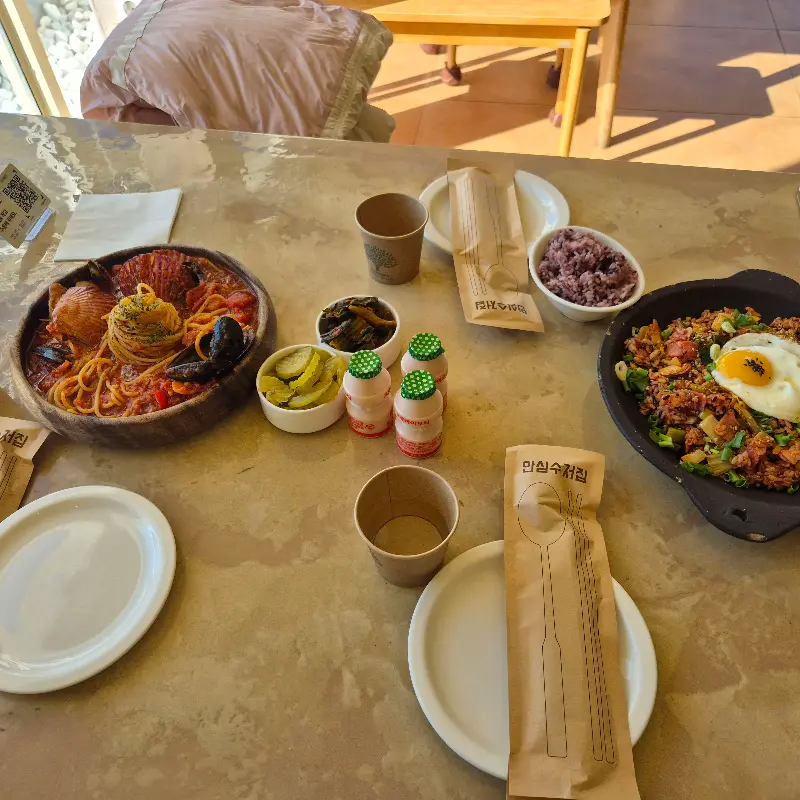 푸짐한 한 상 차림