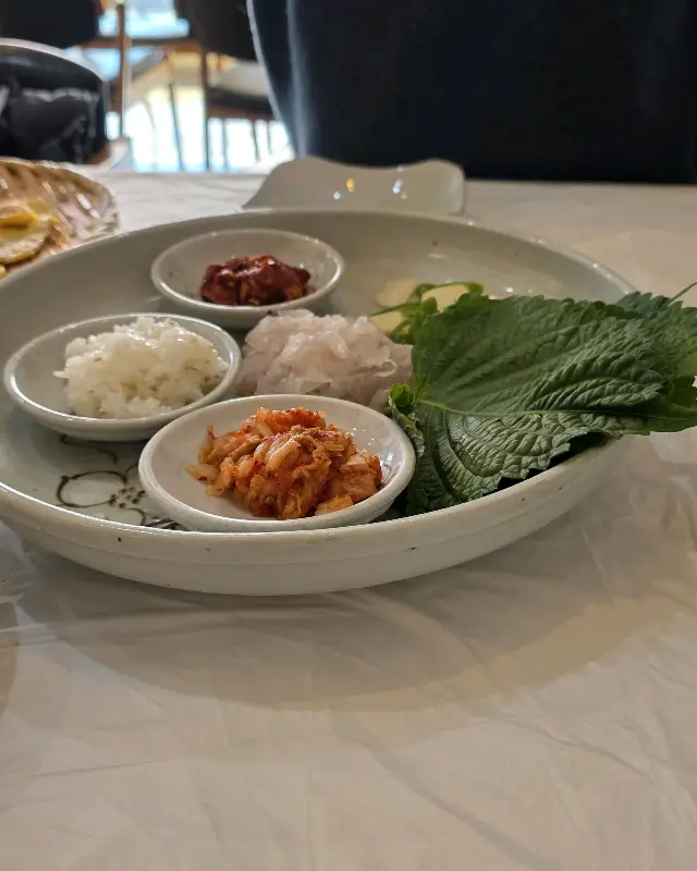 갈치속젓 세꼬시 쌈