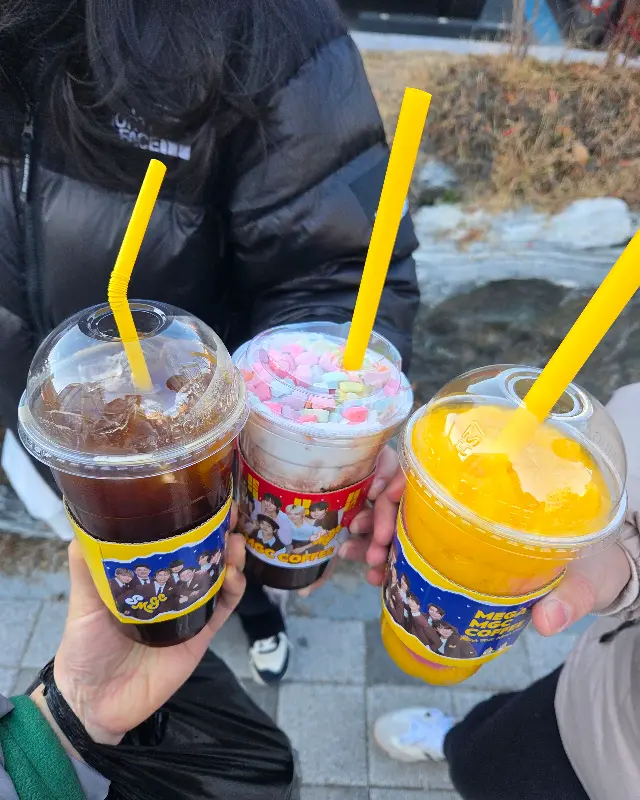 메가커피 아이스 라떼