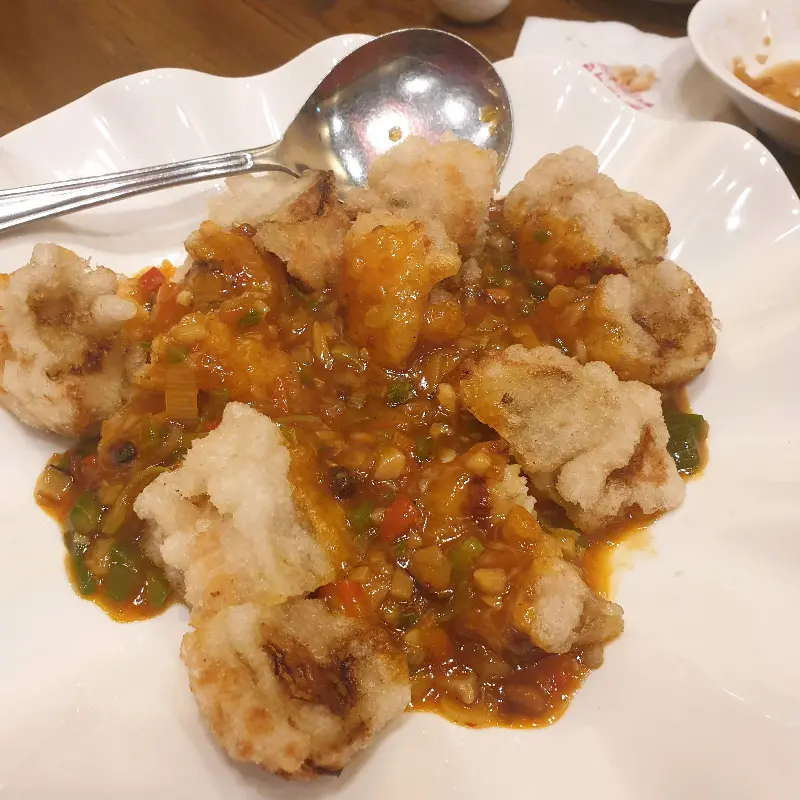 매콤달콤한 칠리새우