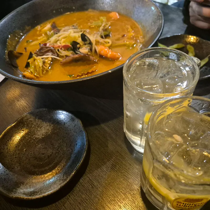 나가사키 짬뽕과 술