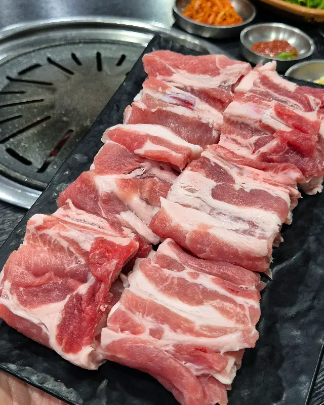 해심가든 돼지생갈비