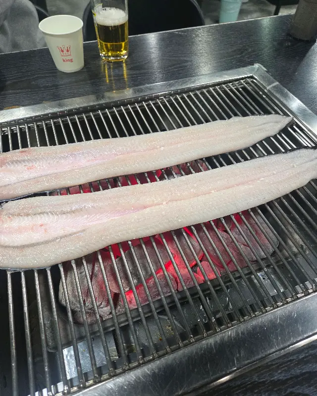 장어 한 상 차림