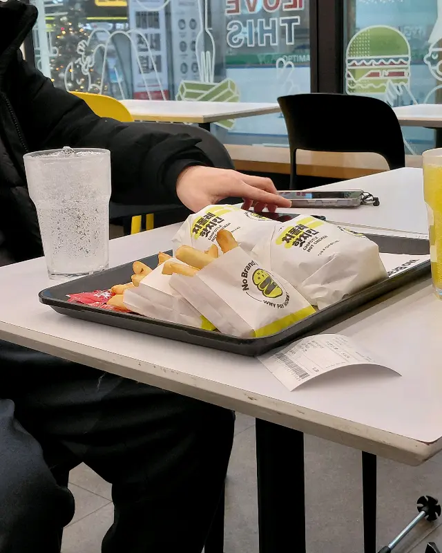 노브랜드버거 햄버거 세트