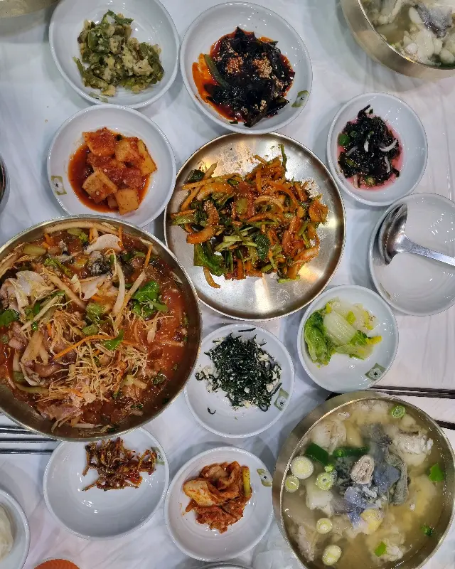 푸짐한 한 상 차림