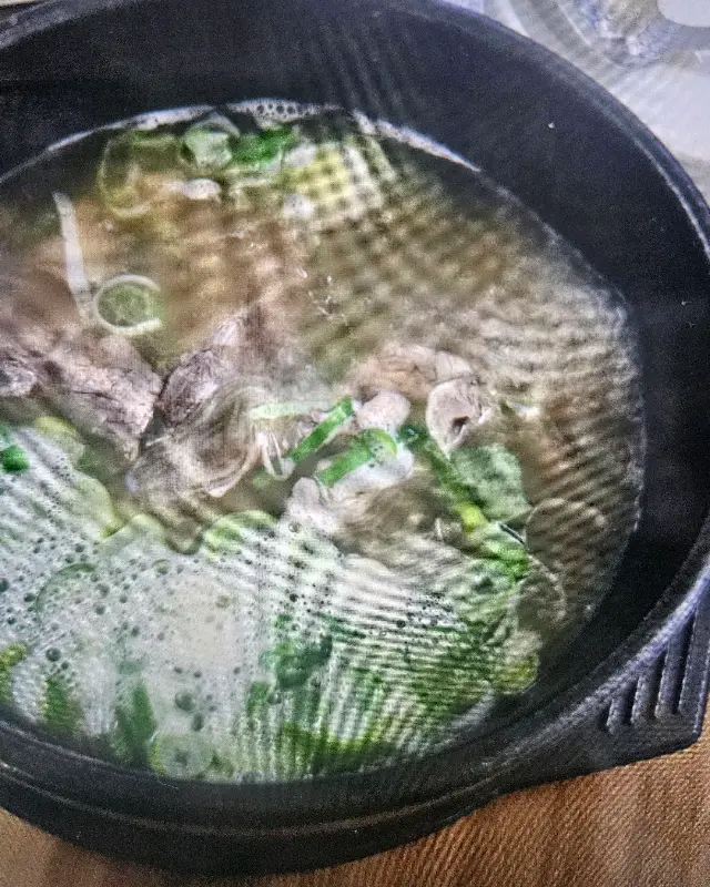 고기가 듬뿍 들어간 한우탕