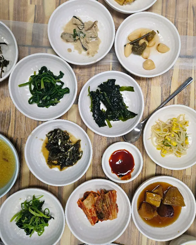 다채로운 밑반찬