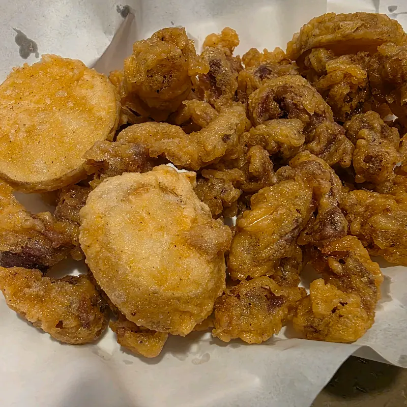 겉바속촉 생감자 튀김