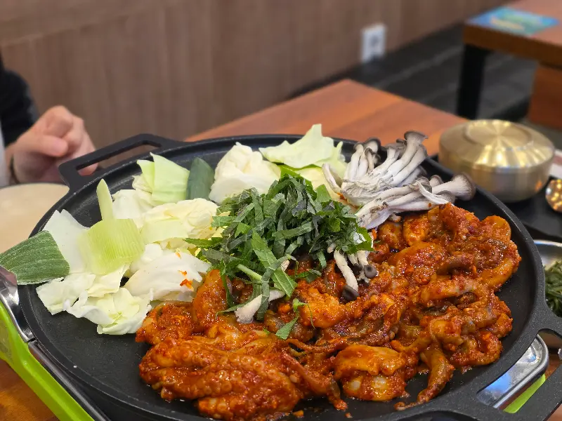 맛있는 쭈꾸미 볶음