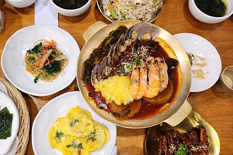 환상적인 남해 바다 뷰