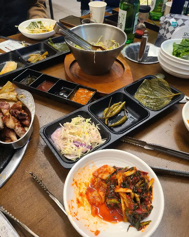 싱싱한 쌈 채소