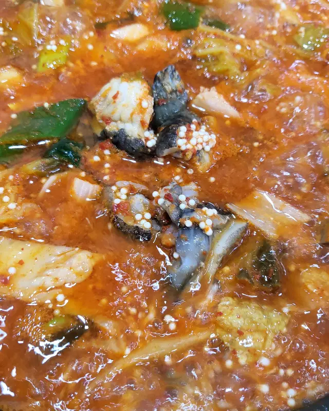 얼큰하고 시원한 도치알탕