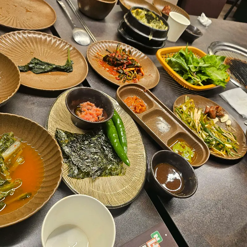 푸짐한 한 상 차림