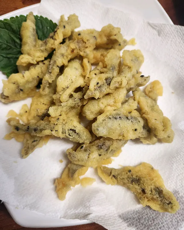 인삼튀김과 추어튀김