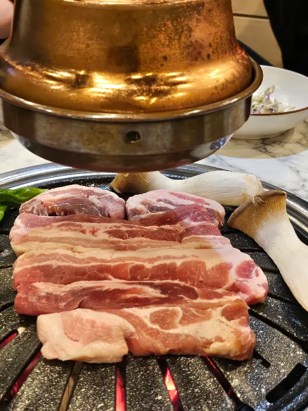 마장동고기집 내부 모습