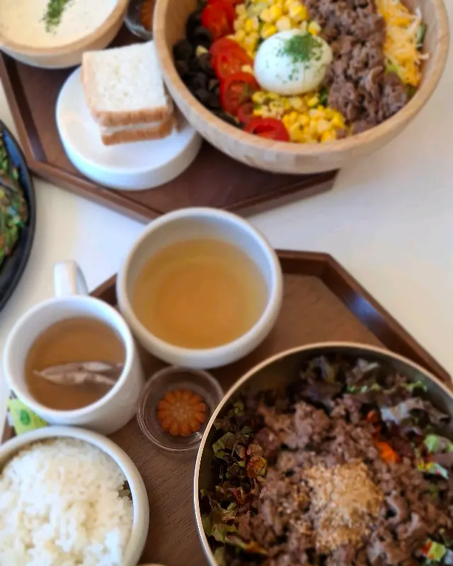 소소숲에서 맛볼 수 있는 다양한 메뉴들