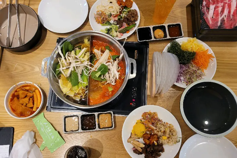 푸짐한 한 상 차림