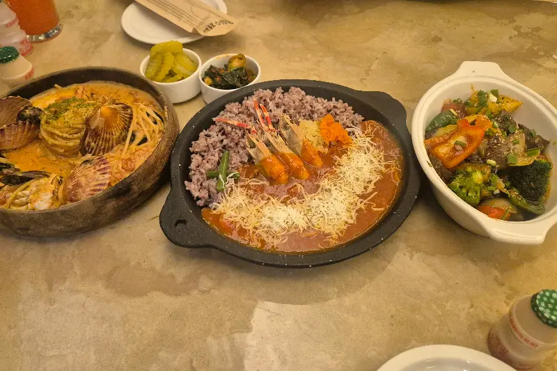 바다식탁 내부 인테리어