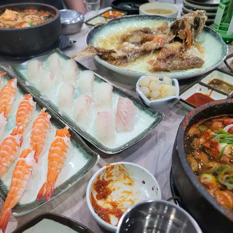 푸짐한 한 상 차림