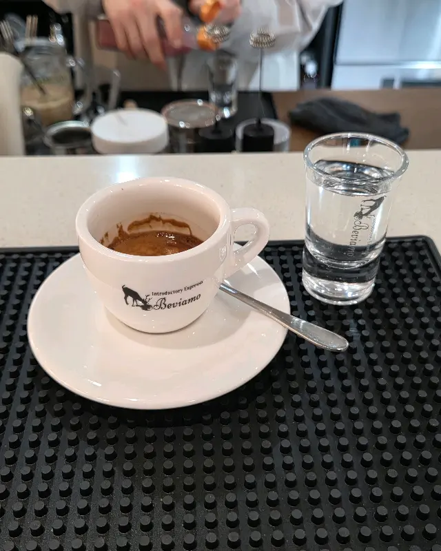 에스프레소 추출 과정