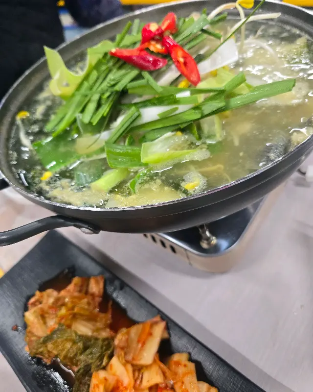 매운탕의 시원한 국물