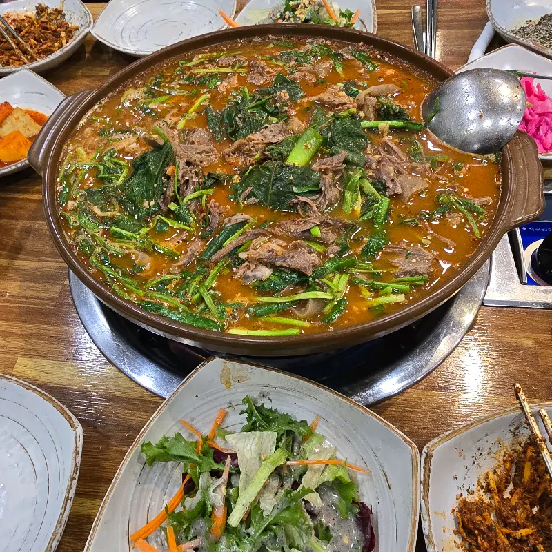 수육전골 비주얼